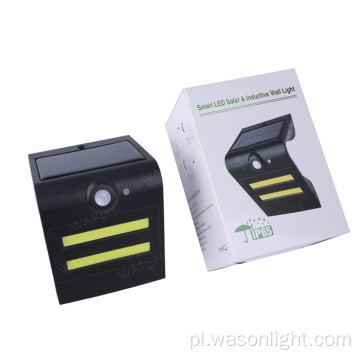 Wodoodporne oświetlenie zewnętrzne Solar Garden Security Light